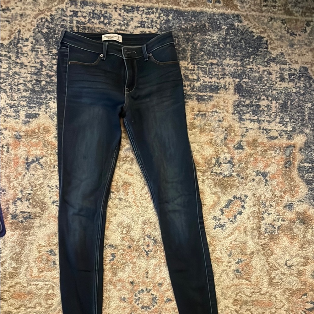 Women's Dark Blue Jeans